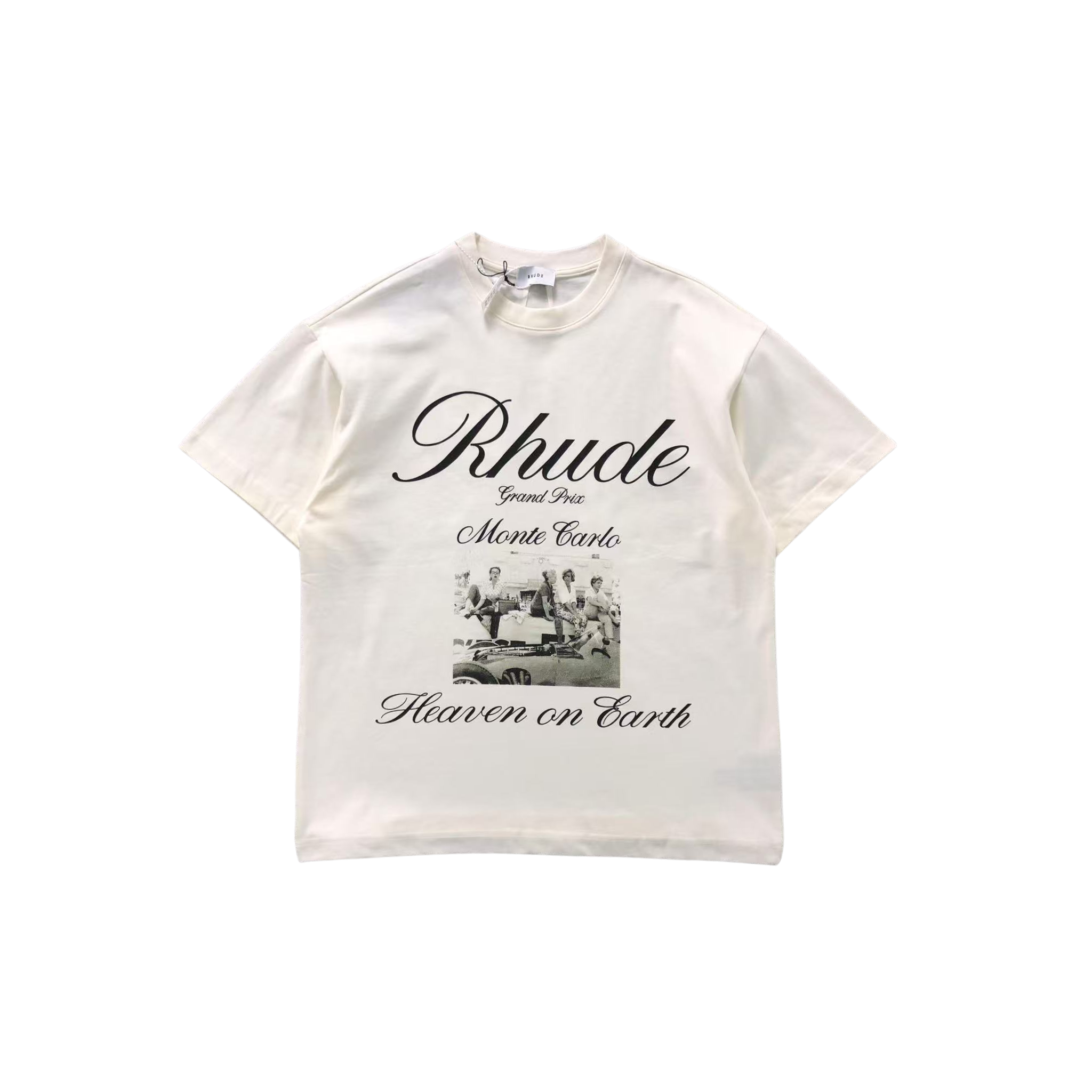 Rhude Heaven On Earth Tee 'Vintage White' - dconcept.eu