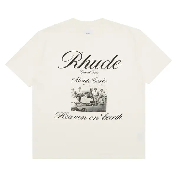 Rhude Heaven On Earth Tee 'Vintage White' - dconcept.eu