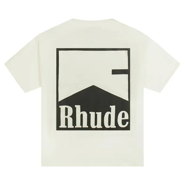 Rhude Chevron Tee 'Vintage White' - dconcept.eu