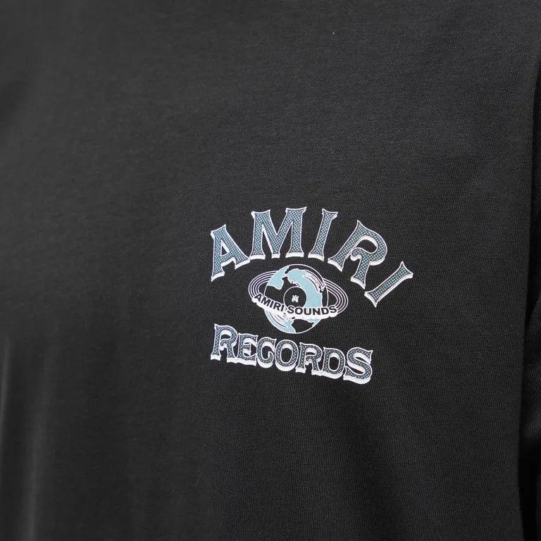 Amiri Global Records Tee - Black