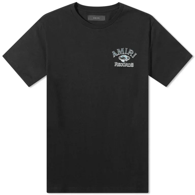 Amiri Global Records Tee - Black