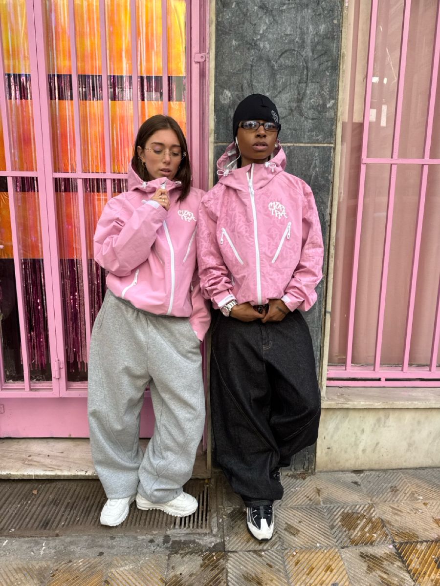 Mertra Monogram Shell Jacket Pink - dconcept.eu