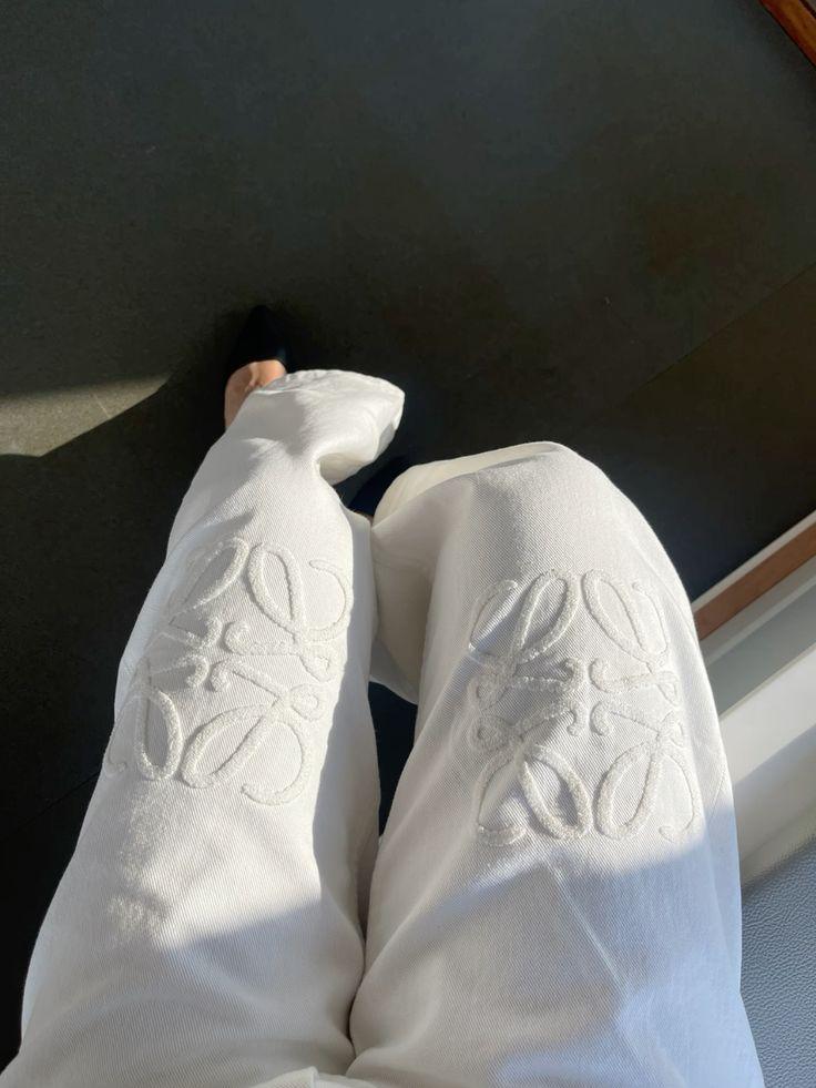Loewe White Jeans