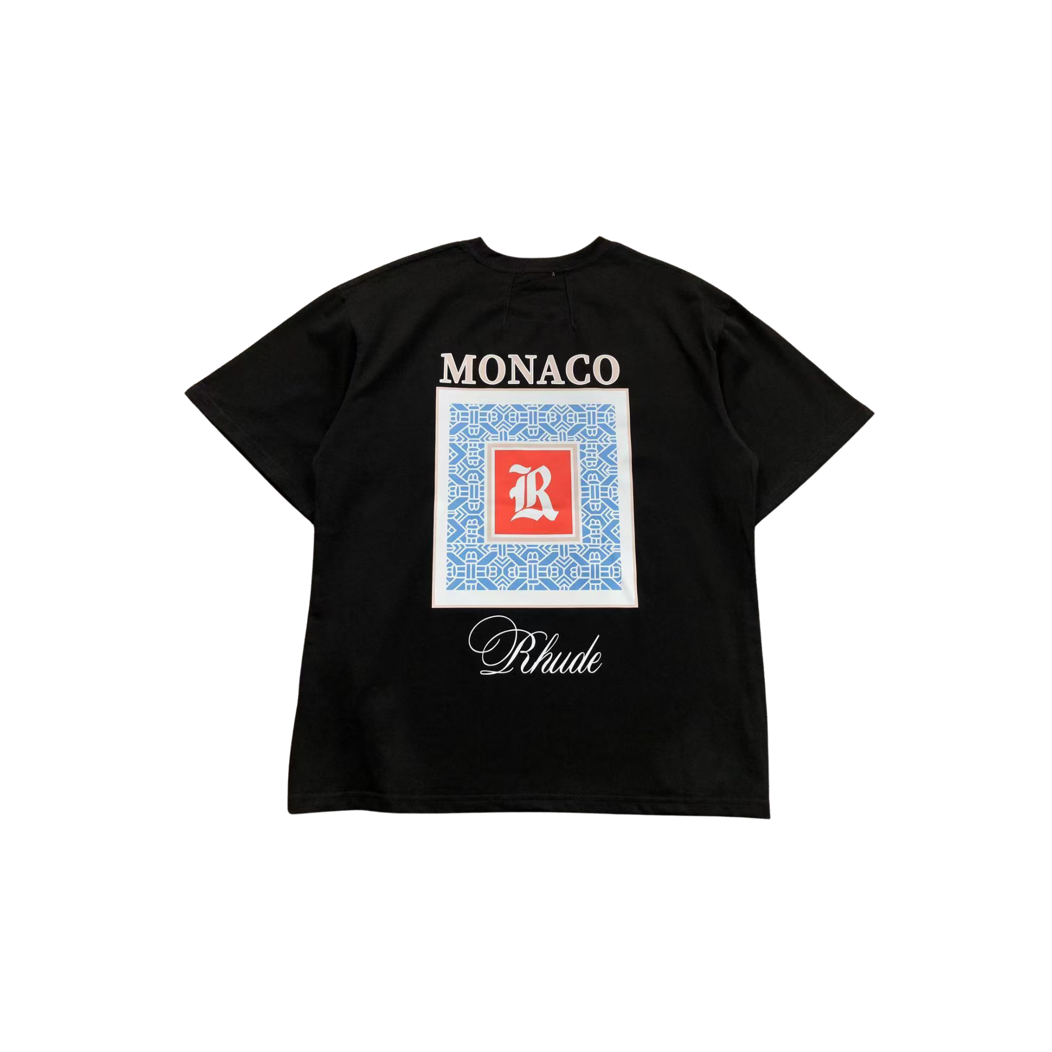 Rhude Monaco Tee 'Vintage Black' - dconcept.eu