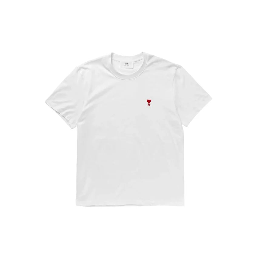 Ami Paris Ami De Coeur T-Shirt - White