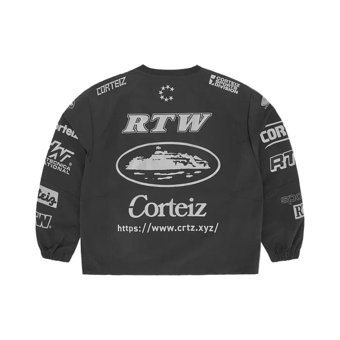 Corteiz RTW Sponsors Training Pullover ‘Black’ - dconcept.eu