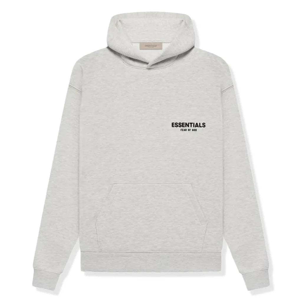 Fear of God Essentials Hoodie - Light Oatmeal Grey
