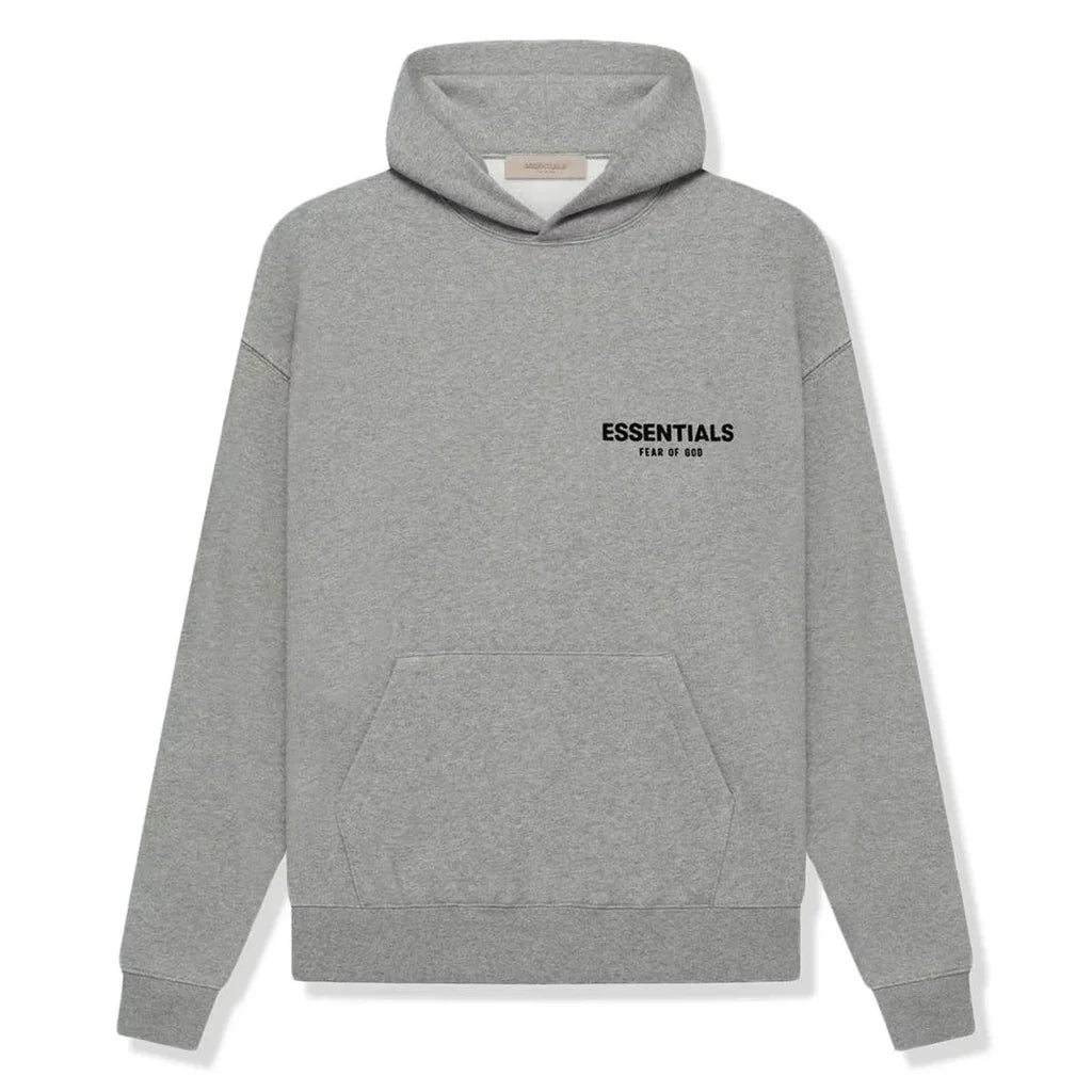 Fear of God Essentials Hoodie - Dark Oatmeal Grey