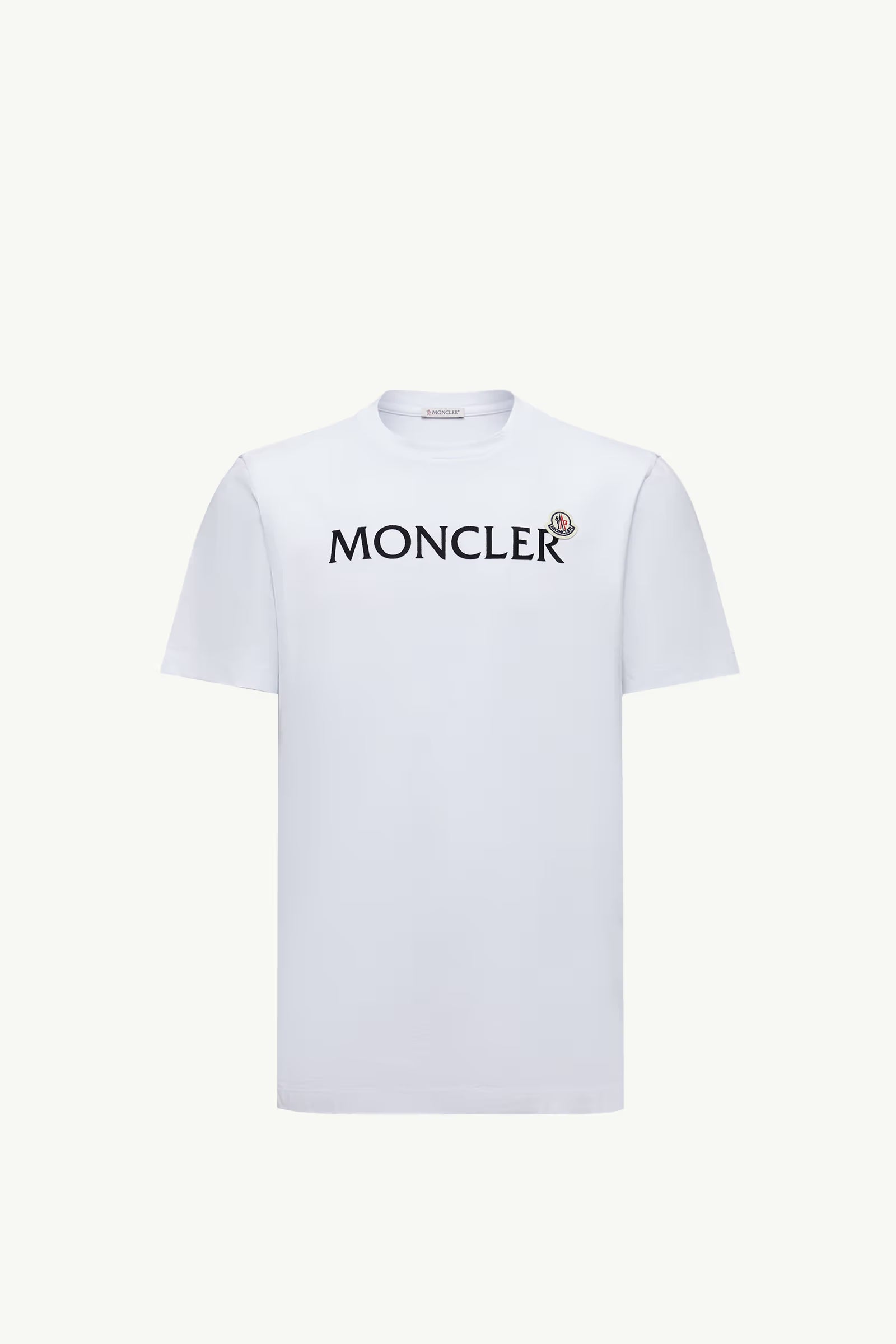 Moncler flocked-logo cotton T-shirt