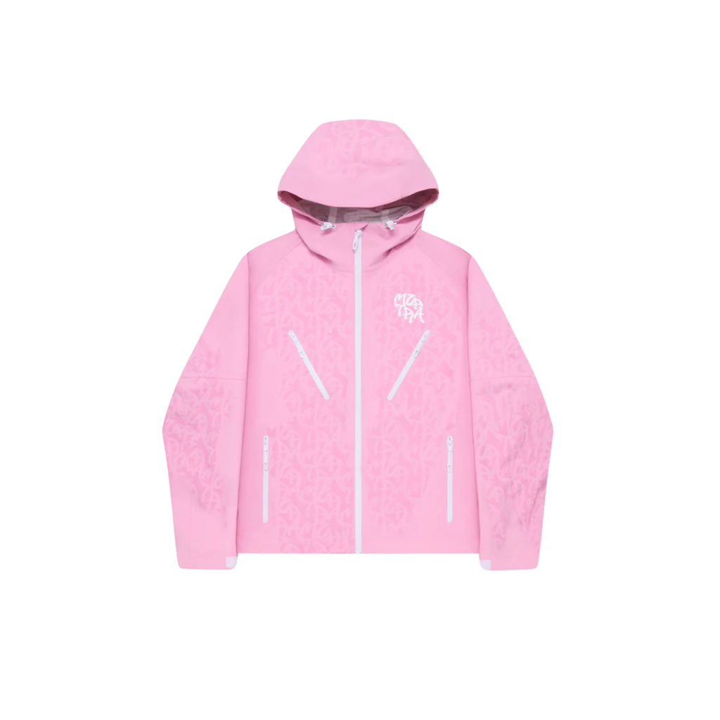 Mertra Monogram Shell Jacket Pink - dconcept.eu