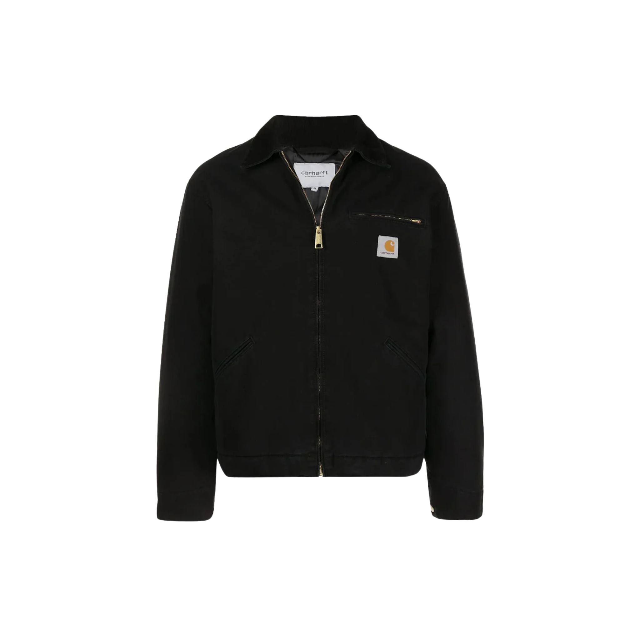 Carhartt WIP OG Detroit Aged Canvas Jacket Black/Black - dconcept.eu