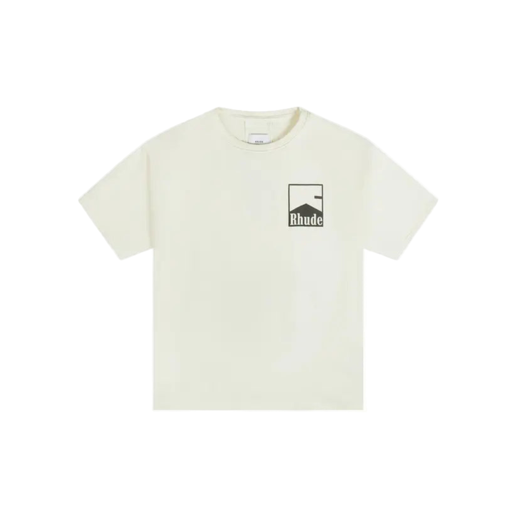 Rhude Chevron Tee 'Vintage White' - dconcept.eu