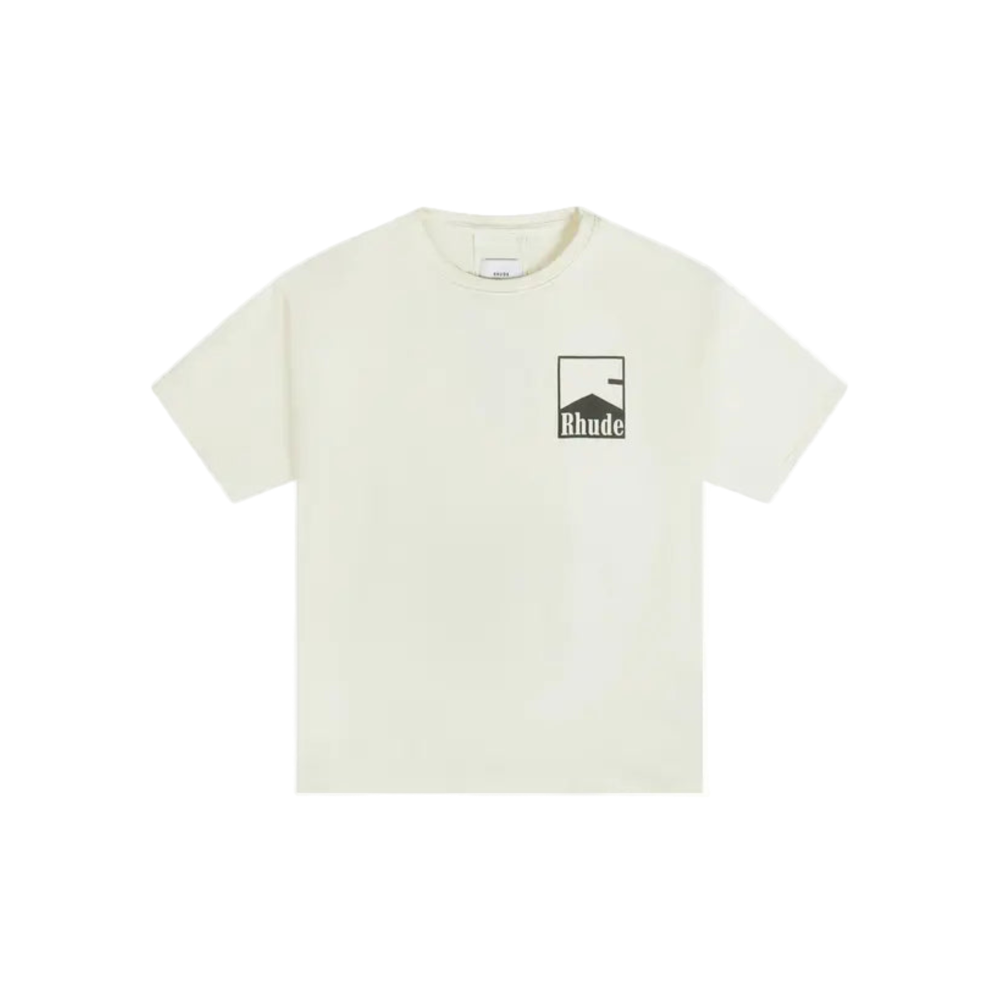 Rhude Chevron Tee 'Vintage White' - dconcept.eu